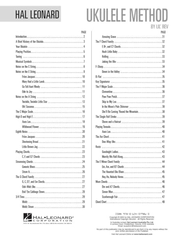 Hal Leonard Ukulele Method Book 1