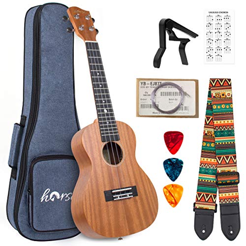 Tenor Ukulele Bundle for Adults with Gig Bag