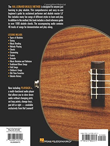 Hal Leonard Ukulele Method Book 1 with Chord Finder