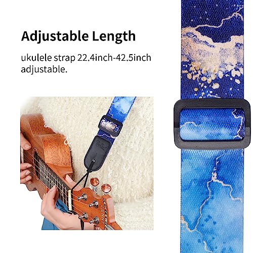 BestSounds Ukulele Strap for Soprano to Baritone Ukuleles