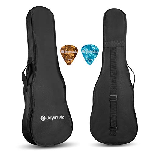 Joyful 23" Concert Mahogany Ukulele Set, Natural