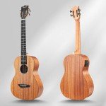 Caramel CB402 Baritone Electric Ukulele Solid Mahogany Wood