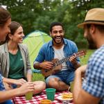 21-Inch Sapele Soprano Ukulele Kit for Beginners/Kids/Students