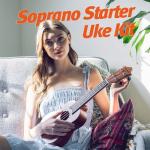 21-Inch Sapele Soprano Ukulele Kit for Beginners/Kids/Students