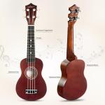 ADM Soprano Ukulele Beginner Kit 21" Hawaiian Wood Brown