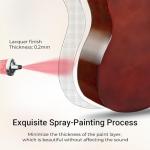 ADM Soprano Ukulele Beginner Kit 21" Hawaiian Wood Brown