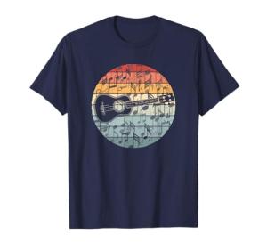 Funny Retro Uke Music T-Shirt for Ukulele Players