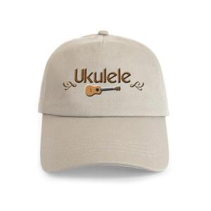 CafePress Ukulele Printed Baseball Cap with Adjustable Closure