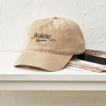 CafePress Ukulele Printed Baseball Cap with Adjustable Closure