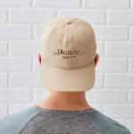 CafePress Ukulele Printed Baseball Cap with Adjustable Closure