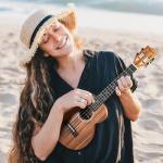 Caramel Concert Ukulele Kit with Acacia Wood