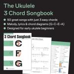 50 Great Songs with 3 Easy Chords Ukulele Songbook