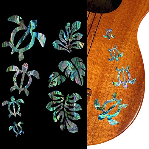 Abalone Blue Inlay Sticker Set (UK-273HF-BL-AZ)