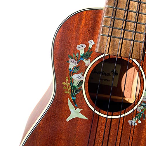 Hummingbird Ukulele Sound-Hole Inlay Stickers Decals