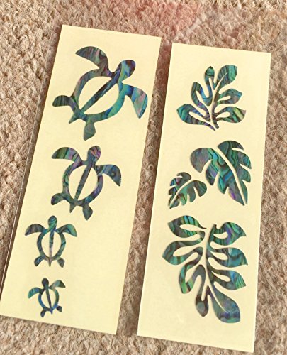 Abalone Blue Inlay Sticker Set (UK-273HF-BL-AZ)