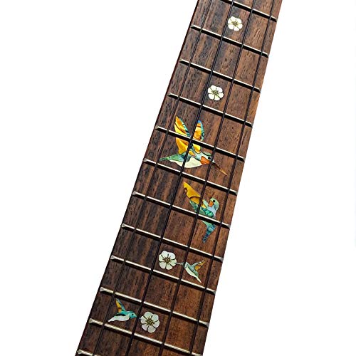 Bee Hummingbirds - Decorate Your Ukulele with Inlays