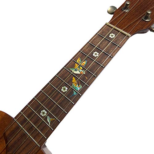 Bee Hummingbirds - Decorate Your Ukulele with Inlays