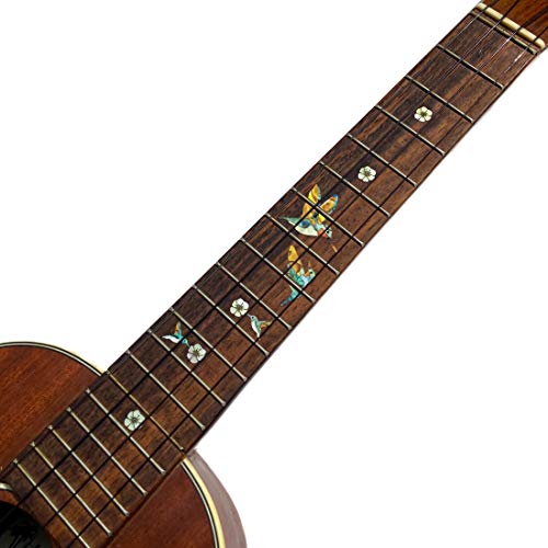 Bee Hummingbirds - Decorate Your Ukulele with Inlays