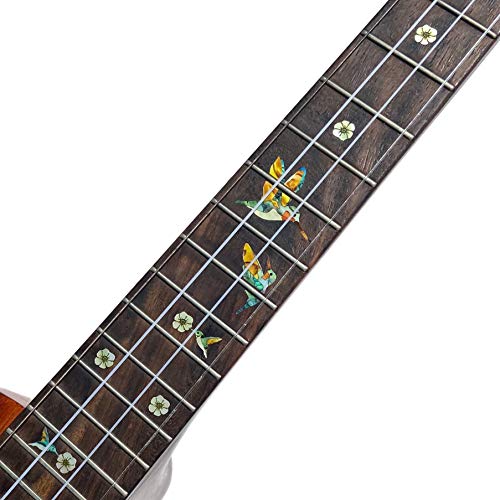 Bee Hummingbirds - Decorate Your Ukulele with Inlays