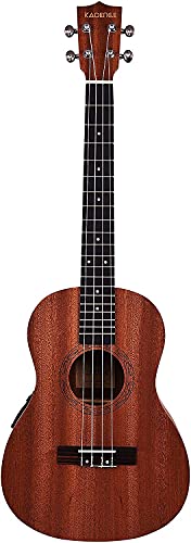 Kadence Mahogany Baritone Ukulele - Acoustic/Electric with Bag