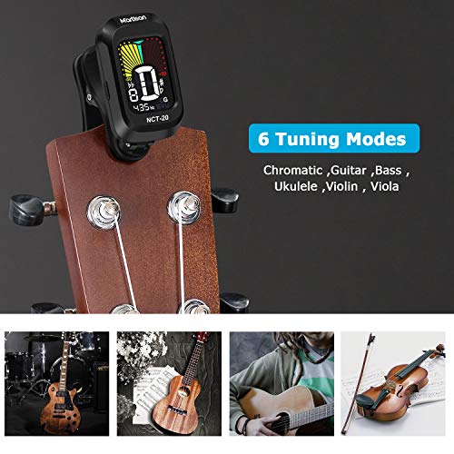Multi-Instrument Clip-On Tuner: Fast, Accurate, Easy to Use