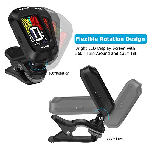 Multi-Instrument Clip-On Tuner: Fast, Accurate, Easy to Use