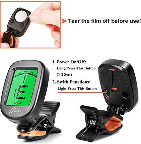 Ranch Guitar Tuner Clip On: Ukulele & More