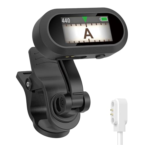Rechargeable Color Screen Tuner for Ukulele and More