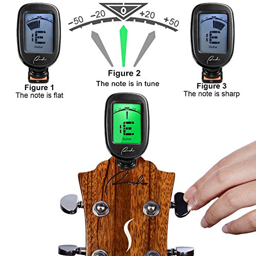 Ranch Guitar Tuner Clip On: Ukulele & More