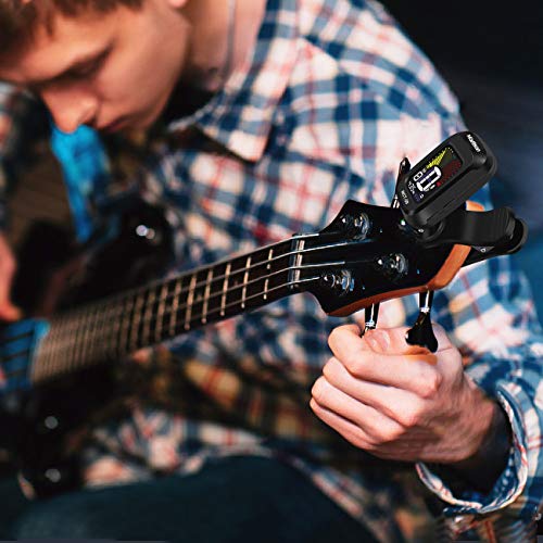 Multi-Instrument Clip-On Tuner: Fast, Accurate, Easy to Use