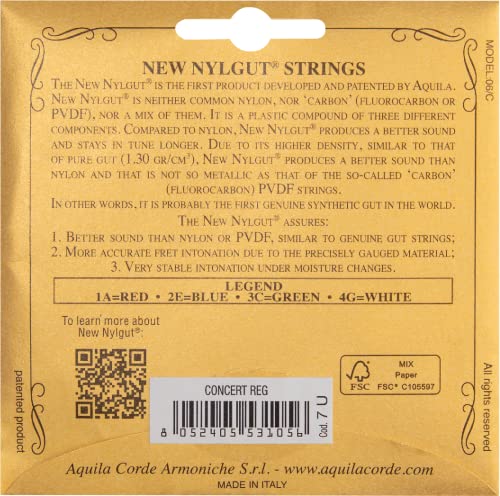 Aquila 7U Concert Ukulele Strings