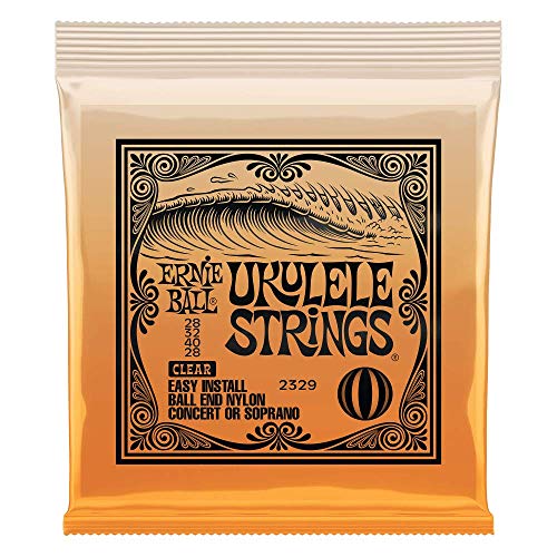Ernie Ball Clear Ukulele Nylon Strings - P02329