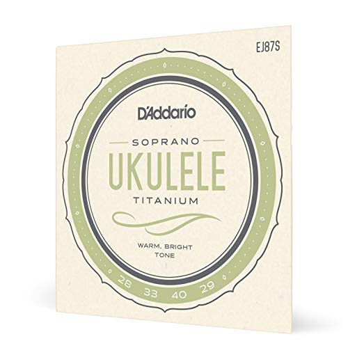 D'Addario EJ87S Titanium Soprano Ukulele Strings