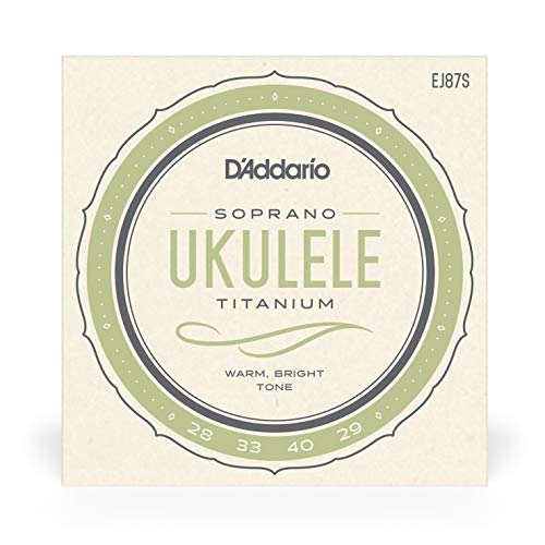 D'Addario EJ87S Titanium Soprano Ukulele Strings