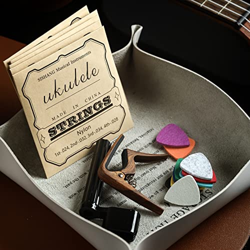 Donux Ukulele Accessory Kit: Strings, Picks, Capo & Winder