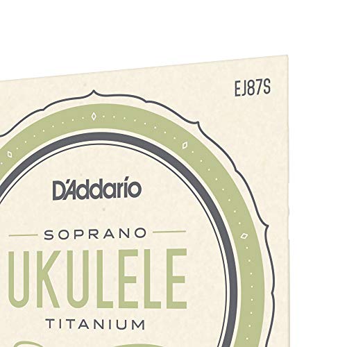 D'Addario EJ87S Titanium Soprano Ukulele Strings