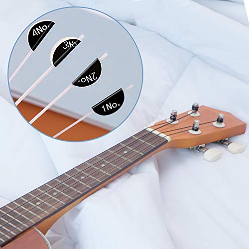 CHENGU Nylon Ukulele Strings & Felt Picks Set