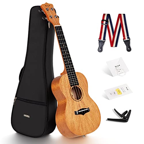 Enya 23" Solid Mahogany Top Concert Ukulele Kit