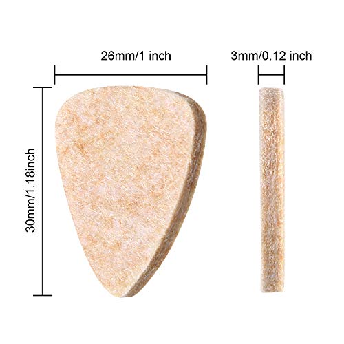 CHENGU Nylon Ukulele Strings & Felt Picks Set