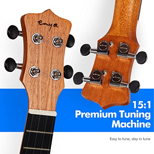 Enya 23" Solid Mahogany Top Concert Ukulele Kit
