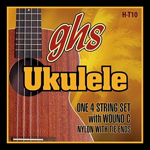 GHS Tenor Ukulele Black Nylon/Aluminum Strings