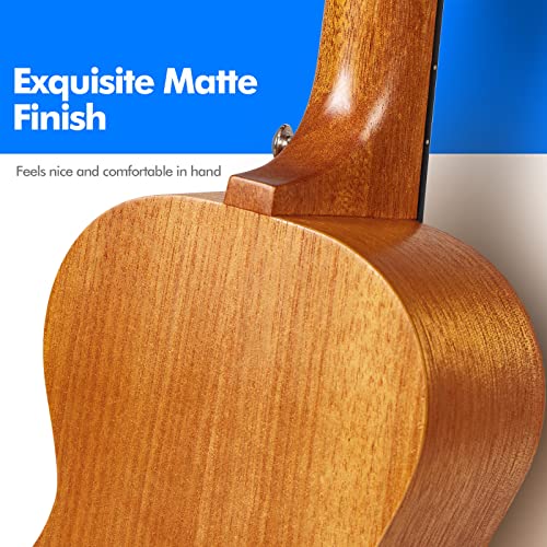 Enya 23" Solid Mahogany Top Concert Ukulele Kit