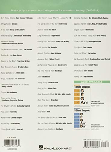 50 Great Songs with 3 Easy Chords Ukulele Songbook