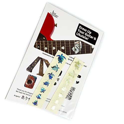 Sea Turtle/Honus Inlay Sticker Fret Markers for Ukuleles
