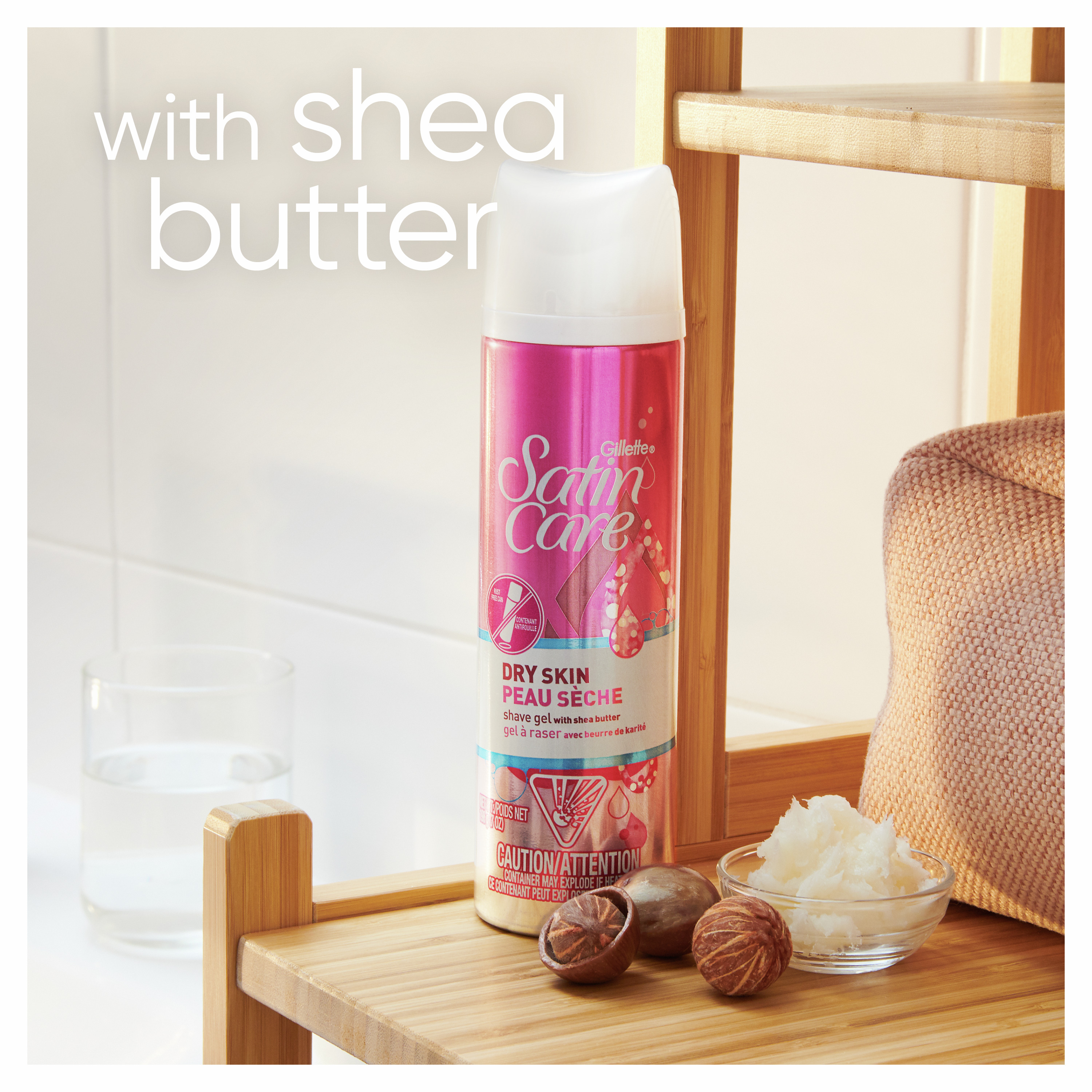 Shea Butter Infused Shave Gel for Women