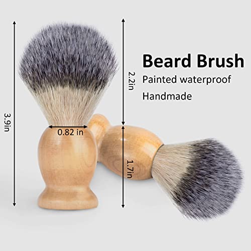 Men's Wood Handle Shaving Brush - Perfect Gift