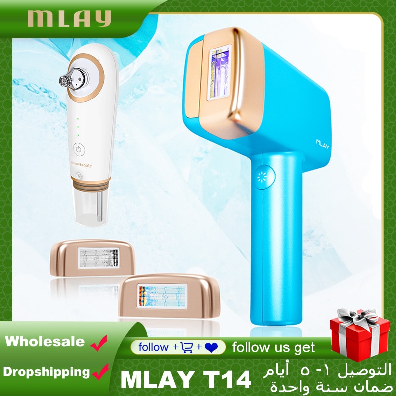 MLAY T14 IPL Laser Hair Removal - Painless