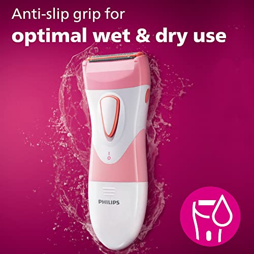 Philips SatinShave Essential Electric Shaver - Pink/White