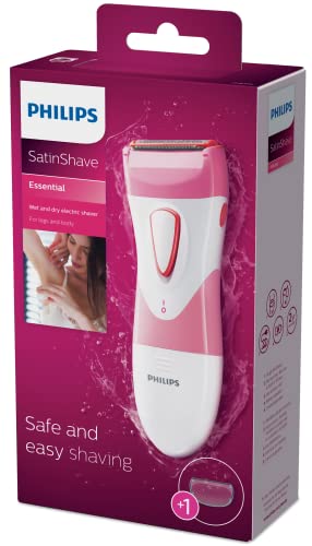 Philips SatinShave Essential Electric Shaver - Pink/White