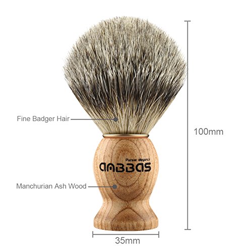 Anbbas Handmade Badger Shaving Brush for Men